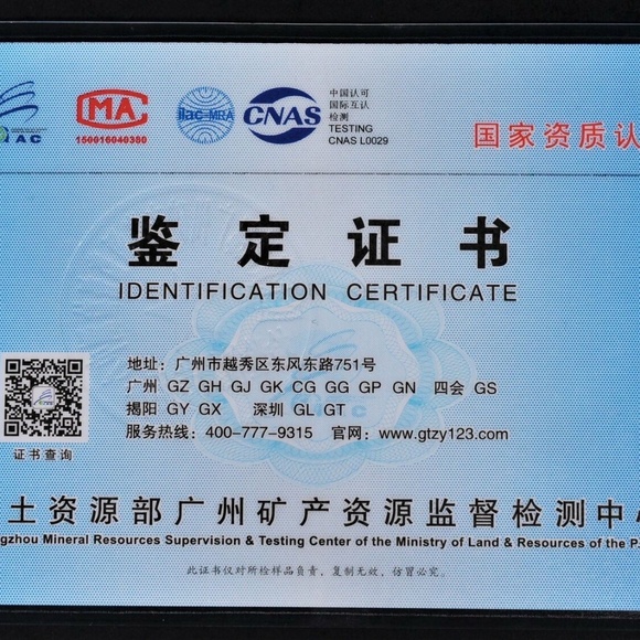 Certificated Natural Grade A Light Green Jadeite Jade Bean Necklace A0451 - Picture 11 of 13